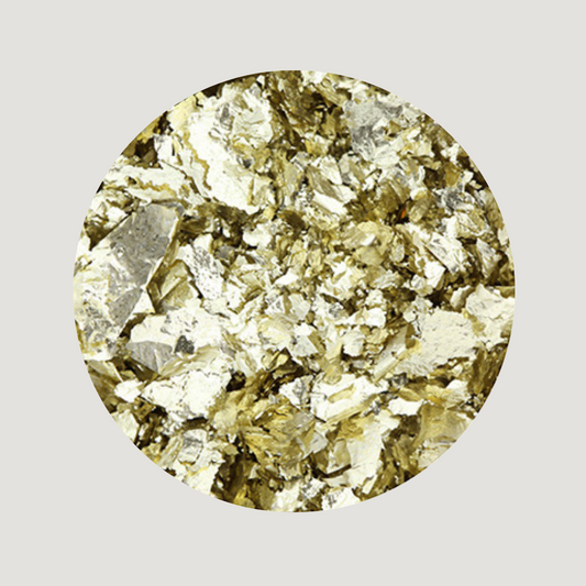 MATIERE Foil Flakes - Champagne Silver