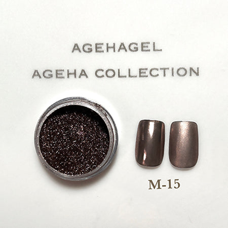 ageha Mirror Powder - Satin Brown (M-15)