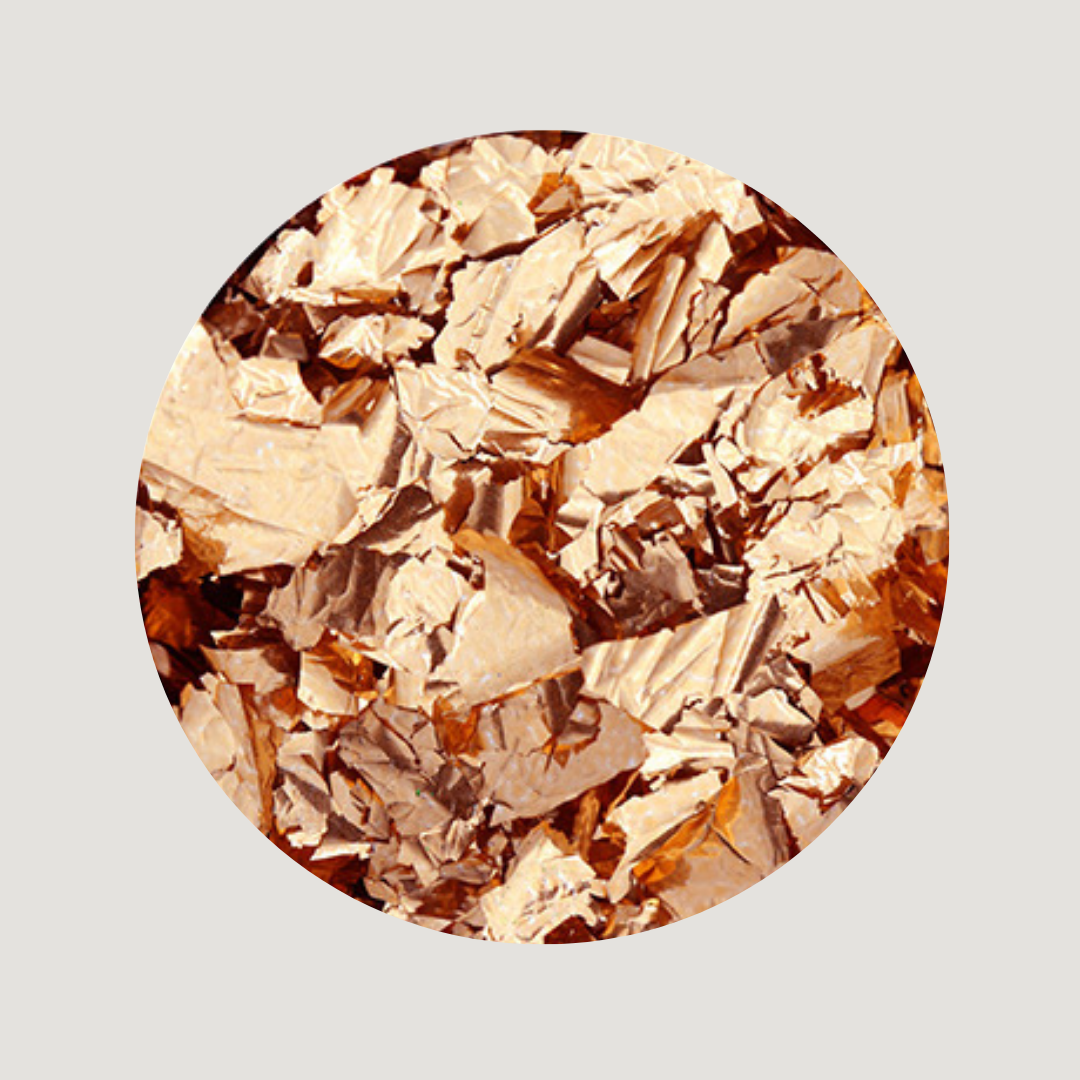 MATIERE Foil Flakes - Copper Gold