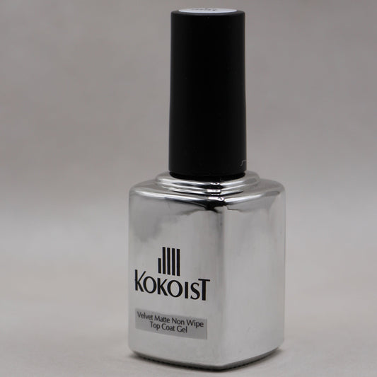 KOKOIST Velvet Matte Non Wipe Top Coat Gel 15ml